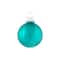40ct. Green 2-Finish Multiple Size Glass Ball Christmas Ornaments